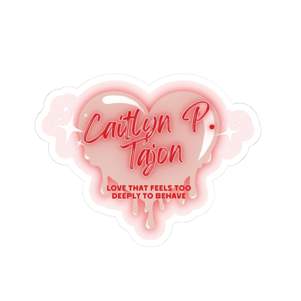 CPT Heart Logo Vinyl Sticker | Cait Inspired