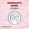 Midnights Mark Vinyl Sticker | Built for Mercy Inspired