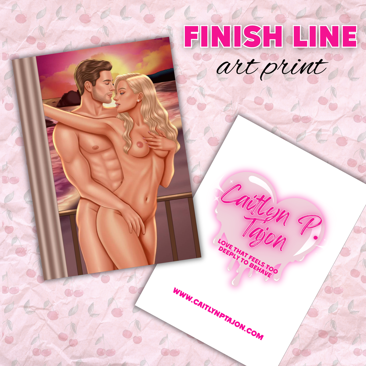 Golden Hour - Finish Line Art Print
