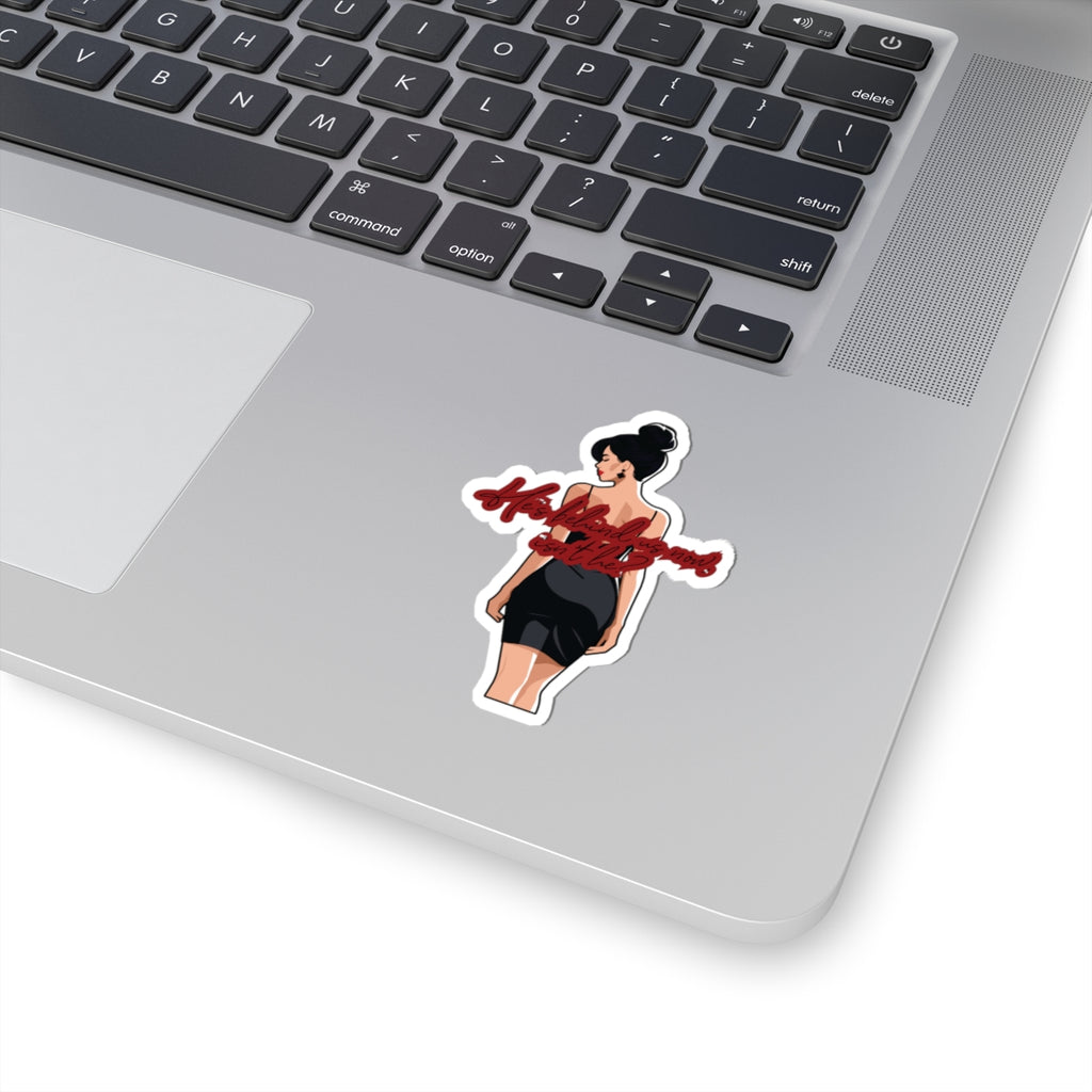 Pretty Little Threat Vinyl Sticker | Built for Mercy Inspired