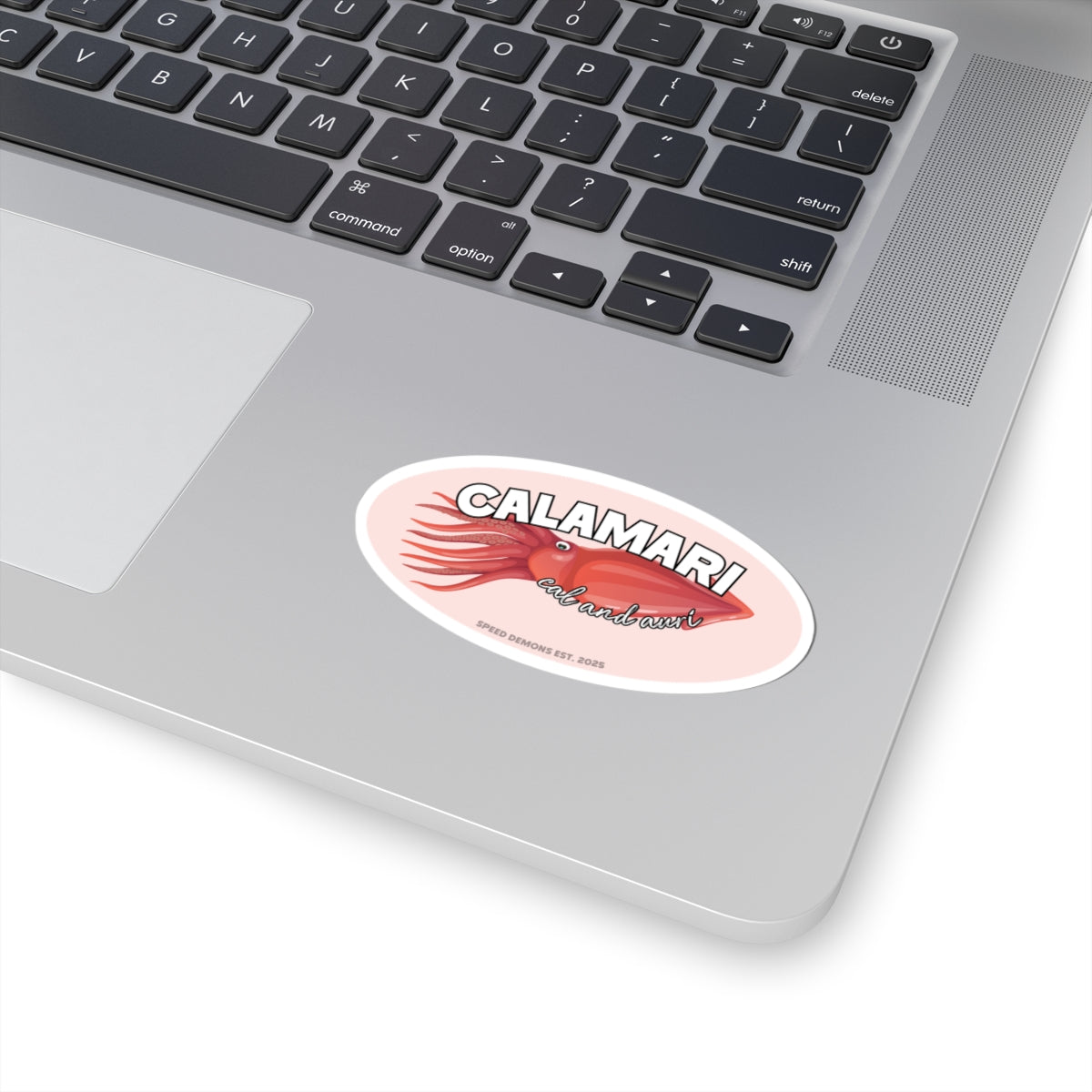 Calamari Vinyl Sticker | Speed Demons Inspired