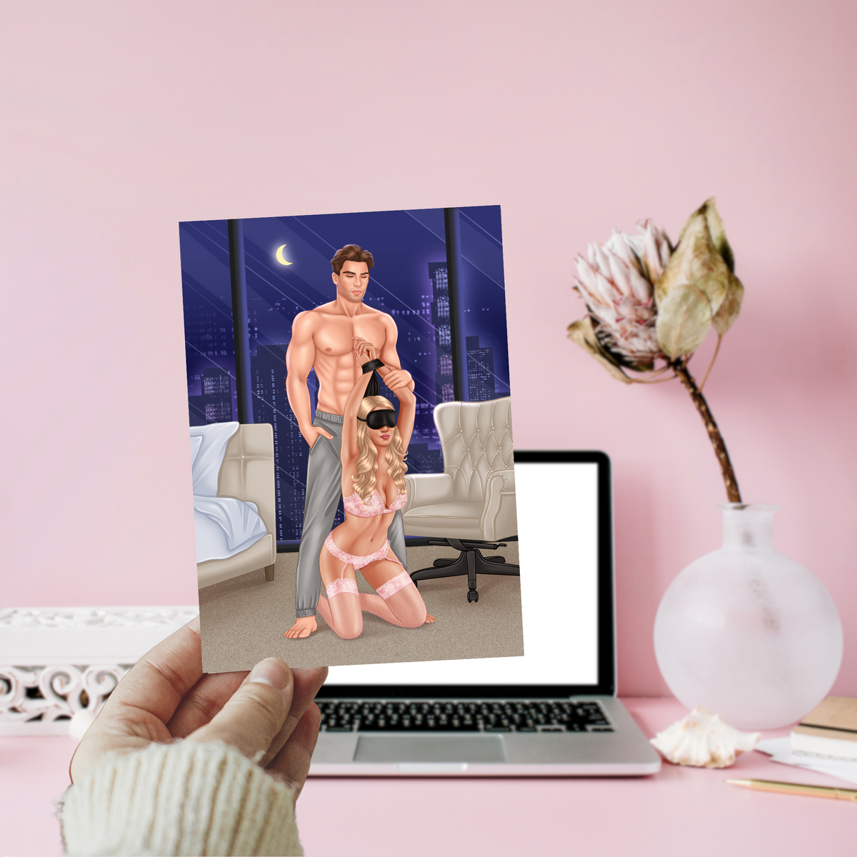 Lose Me in You - Flat Out Art Print