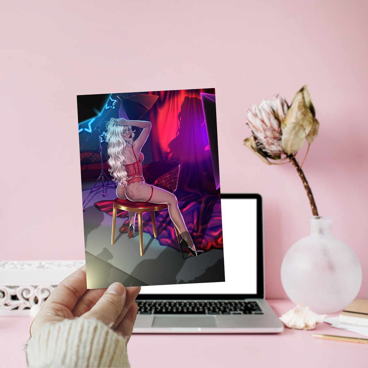 Proof of Contact - Close Contact Art Print